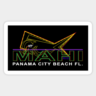 Mahi Fishing Panama City Florida Magnet